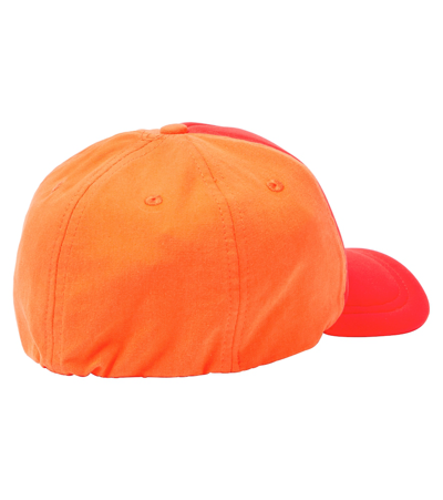 Shop The Animals Observatory Hamster Cotton-blend Baseball Cap In Red