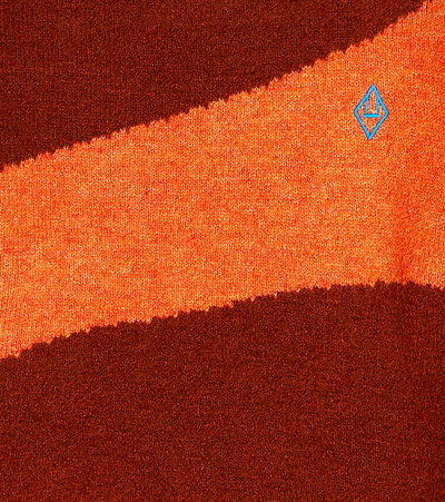The Animals Observatory Bull Colorblocked Knit Sweater In Multicoloured