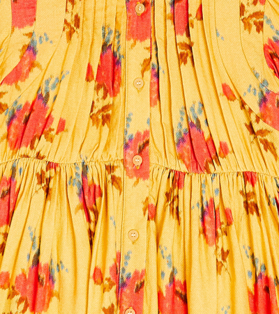Morley Trudy Floral Cotton-blend Dress In Multicoloured