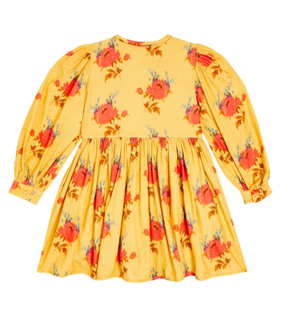 Morley Trudy Floral Cotton-blend Dress In Multicoloured