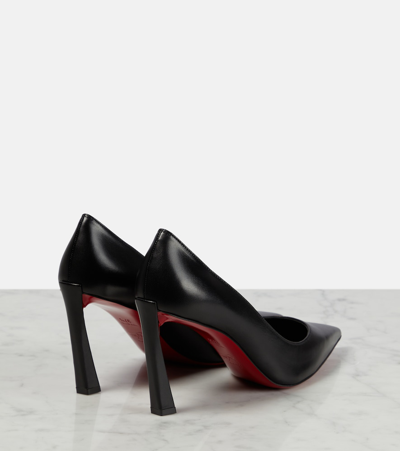 Christian Louboutin Condorapik 100 Patent Leather Pumps In Beige