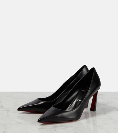 Christian Louboutin Condorapik 100 Patent Leather Pumps In Beige