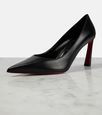 Christian Louboutin Condorapik 100 Patent Leather Pumps In Beige