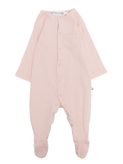 Shop Bonpoint Three-pack Cosima Cotton Pajamas In Pink