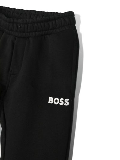 Shop Bosswear Logo-print Tracksuit In Black