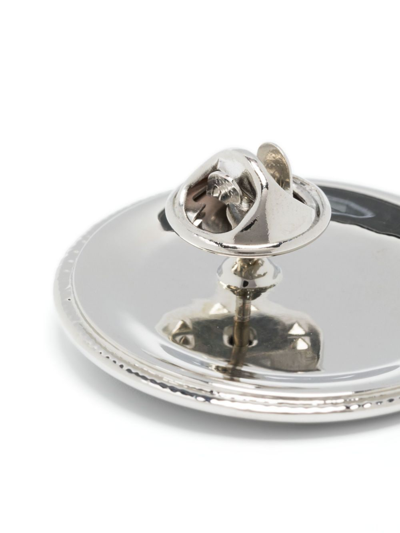 Ambush Generic Pin Badge In Silver