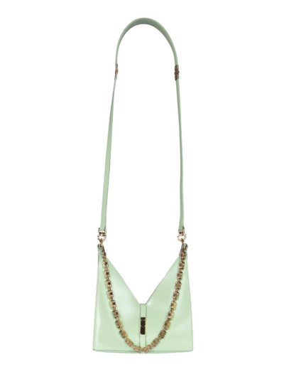 Shop Givenchy G Cube Mini Cut Out Bag In Green