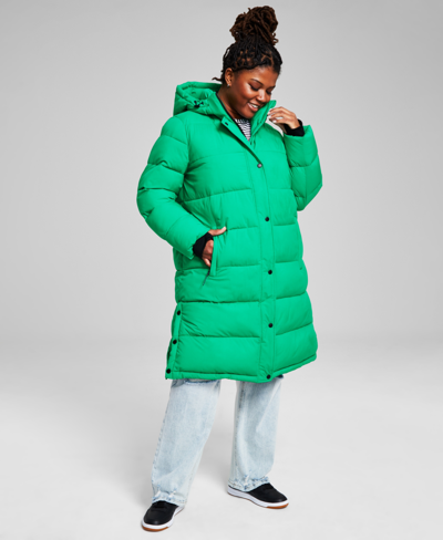 Macy s plus 2025 size puffer coats