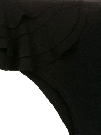 Clube Bossa Bandara High-waist Bikini Bottoms In Black