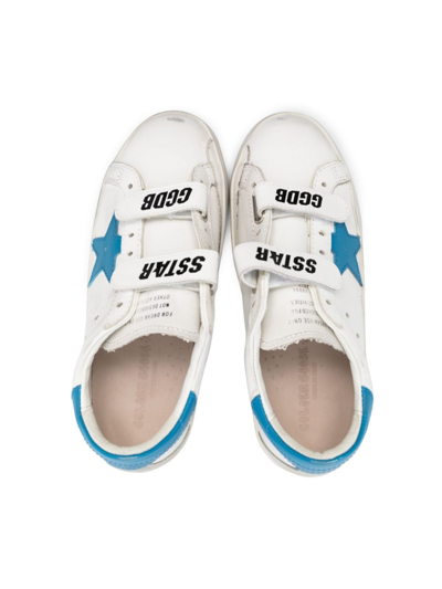 Shop Golden Goose Old School Young Sneakers In White