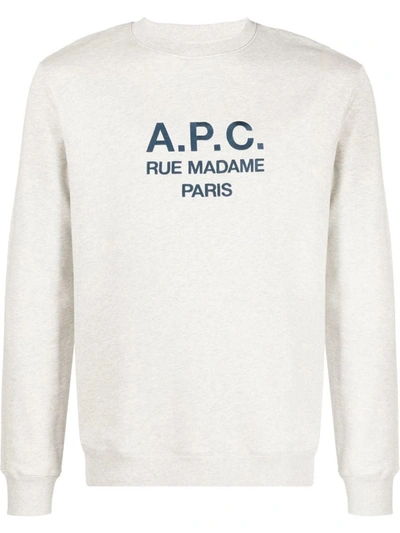 Shop A.p.c. Sweat Rufus Clothing In White