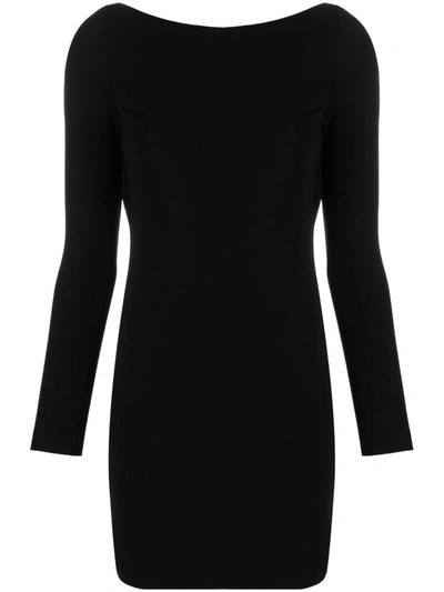 Dsquared2 Dsquared Women Black Viscose Mini Dress In Black