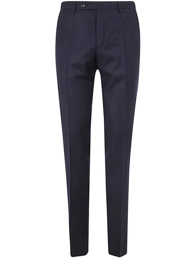 Shop Incotex Flannel Classic Trousers Clothing In Blue