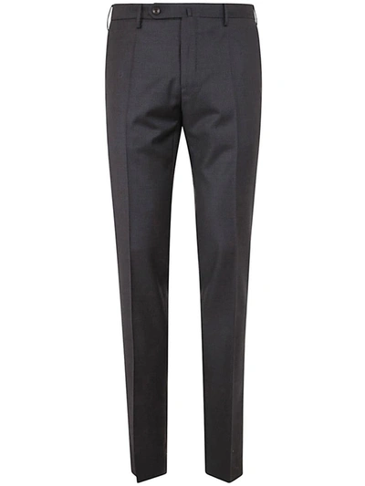 Shop Incotex Wool Classic Trousers Clothing In Grey
