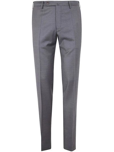 Shop Incotex Wool Classic Trousers Clothing In Grey