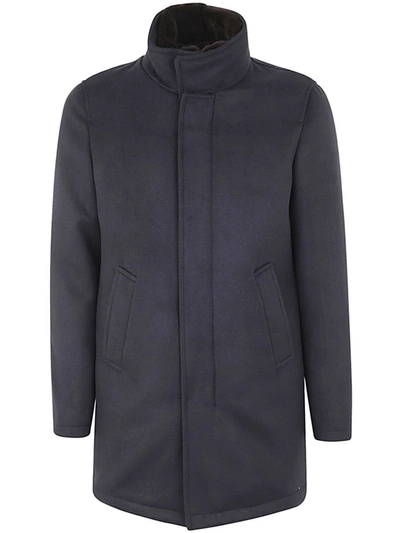 Kired Emilius Zipped Coat Clothing In Blue