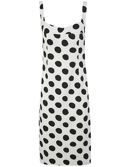 Shop Marni Dress With Straps Clothing In White