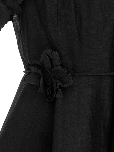 Shop Zimmermann 'luminosity' Dress In Black