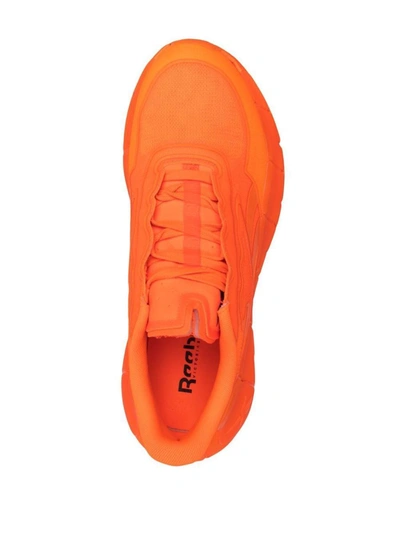 Shop Reebok Vb Zig Kinetica Sneakers In Orange