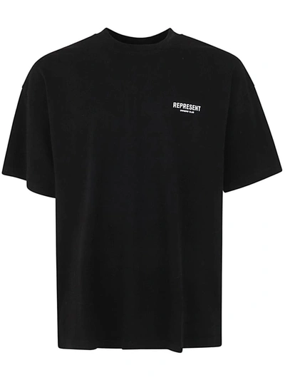 Shop Represent Owners Club T-shirt Clothing In Black