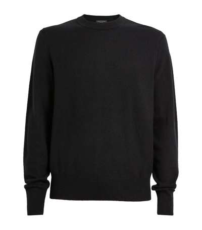 Shop Rag & Bone Cashmere Sweater In Black