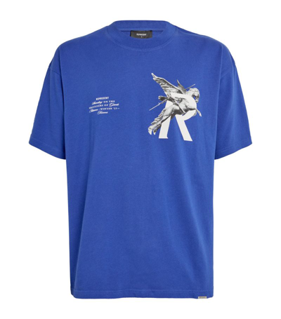 Shop Represent Pegasus T-shirt In Blue