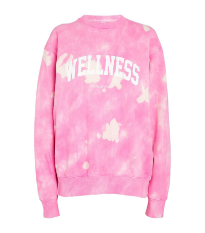 Shop Sporty And Rich Tie-dye Wellness Sweatshirt In Multi