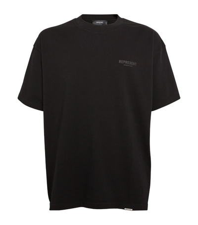 Shop Represent Owners Club T-shirt In Black