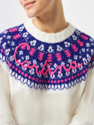Mc2 Saint Barth Sweater In White