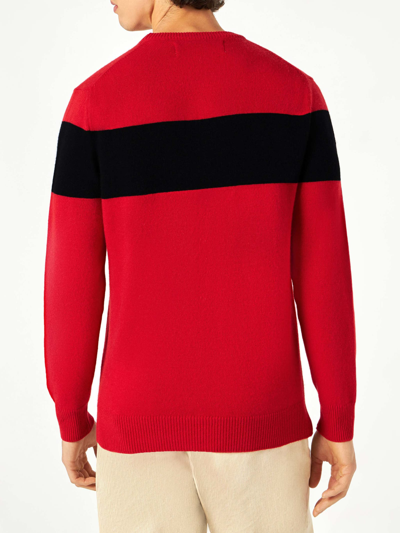 Mc2 Saint Barth Apres Ski Blended Cashmere Man Sweater