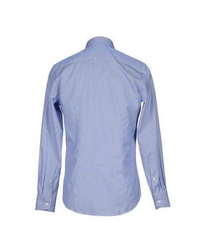 Shop Just Cavalli Patterned Shirt In Blue