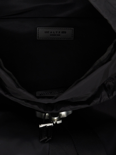 Shop Alyx Buckle Camp Backpack In Black