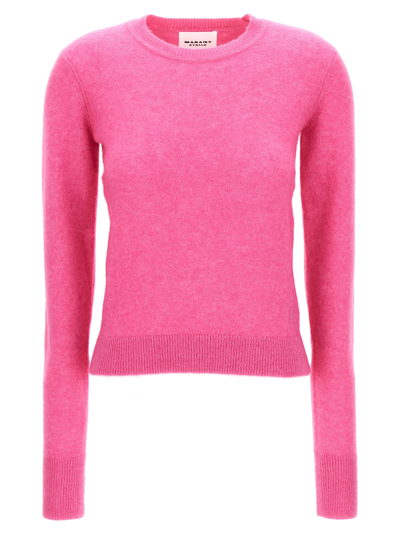 Shop Isabel Marant Étoile Ania Sweater In Fuchsia