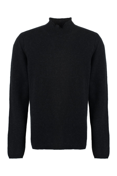 Shop Roberto Collina Wool Blend Pullover In Grey