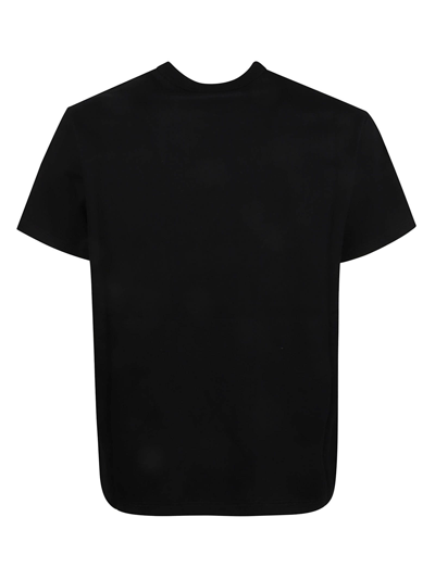 Shop Alexander Mcqueen Skull Logo Print T-shirt In Black/white