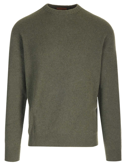 Shop Alanui Basic Crewneck Sweater In Green