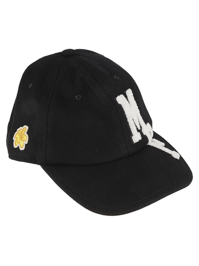 Shop Moncler Genius Logo Baseball Cap In Black