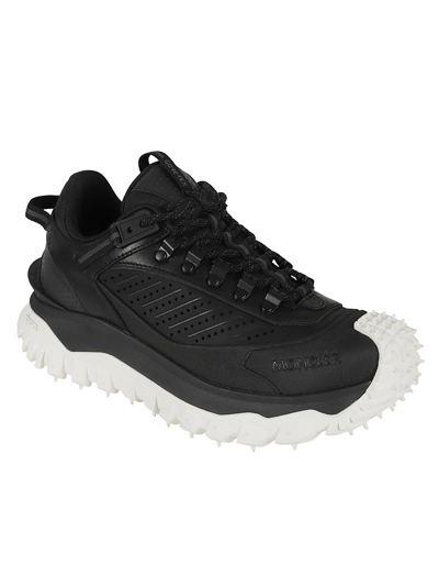 Shop Moncler Trailgril Gtx Sneakers In Black