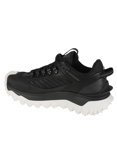 Shop Moncler Trailgril Gtx Sneakers In Black