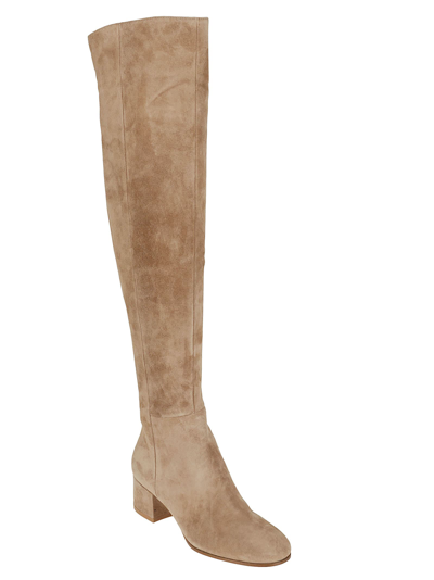 Shop Gianvito Rossi Rolling Mid Camel Over-the-knee Boots