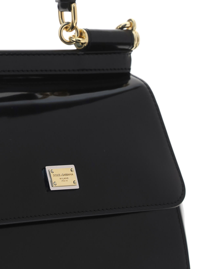 Shop Dolce & Gabbana Sicily Handbag In Nero