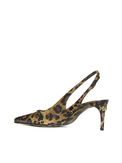 Shop Dolce & Gabbana High-heeled Shoe In Leo