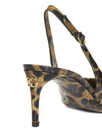 Shop Dolce & Gabbana High-heeled Shoe In Leo