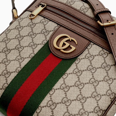 Shop Gucci Small Ophidia Gg Supreme Bag In White