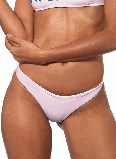 Mc2 Saint Barth Woman Pink Cheeky Swim Briefs In Pink
