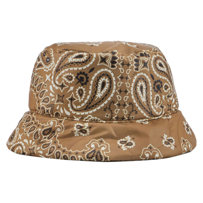 Shop Mc2 Saint Barth Woman Bucket Hat With Bandanna Print