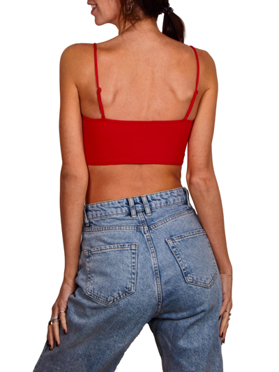 Mc2 Saint Barth Woman Regular Bandeau Top In Pink
