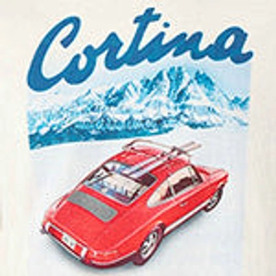 MC2 SAINT BARTH MAN T-SHIRT WITH CORTINA LETTERING 