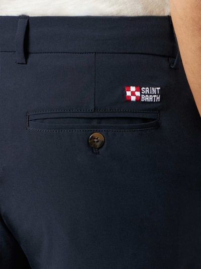 Mc2 Saint Barth Man Short Bermuda In Blue