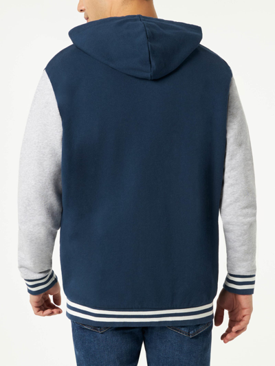 Shop Mc2 Saint Barth Man Cotton Sweatshirt With Patch And Embroidery